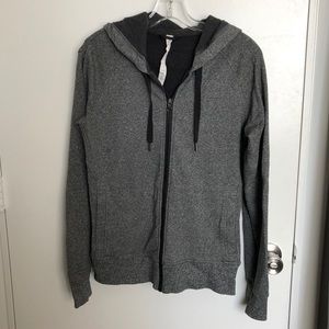 Lululemon Gray Zip Up Size 6